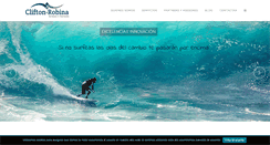 Desktop Screenshot of clifton-robina.com